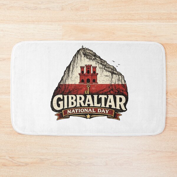 Item preview, Vintage Gibraltar National Day designed and sold by djbingib.