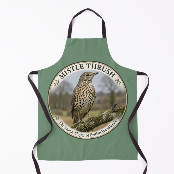 Item preview, MISTLE THRUSH – The Storm Singer of Britain's Woodlands designed and sold by The Digital Compass.