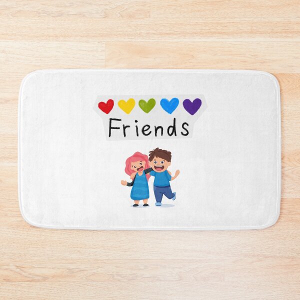 Item preview, Colorful Friends Cute Illustration designed and sold by Emanartstudio14.