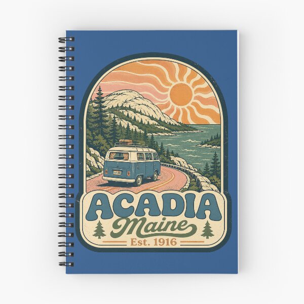 Item preview, Acadia National Park Maine Badge designed and sold by ShopJRV.
