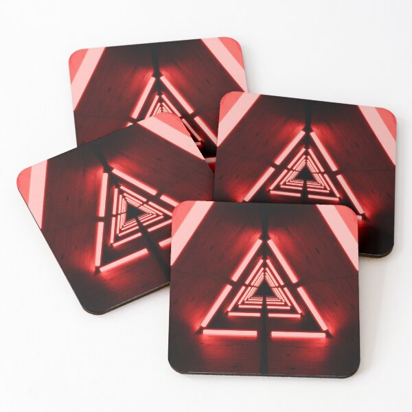 Item preview, Triangular Tunnel & Red Neon Lights designed and sold by Electric Shock!! Design.