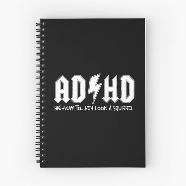 Item preview, ADHD Mental Health Highway to hey look a squirrel designed and sold by Gbriel3.
