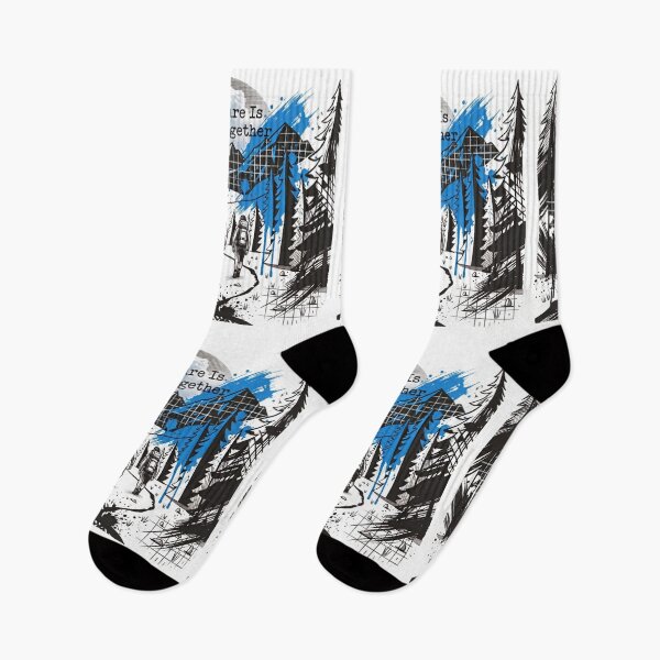 Item preview, Trash Polka Hiking Art – Adventure Is Better Together  designed and sold by GabeMountainArt.