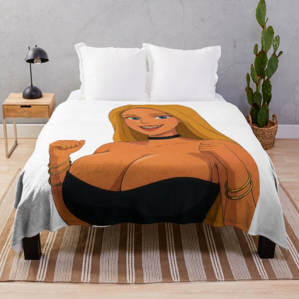 Item preview, Smiling Blonde Anime Girl | Original Cute Pin-Up Illustration designed and sold by Hollow Moon Studios..