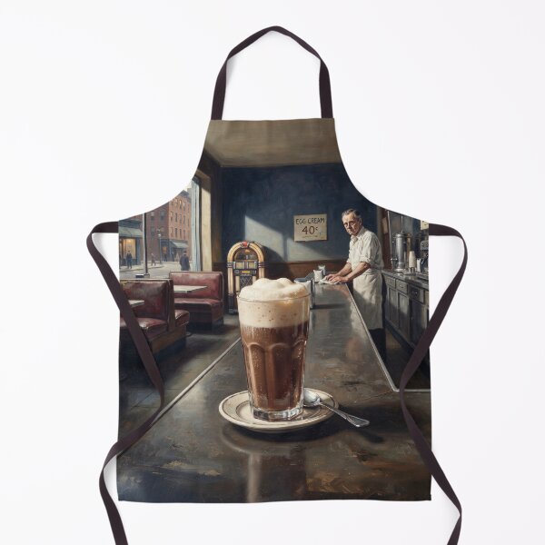 Item preview, NYC Childhood Memory Chocolate Egg Cream designed and sold by Home Decor Art.