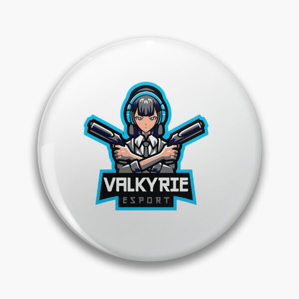 Item preview, Fighter Woman Logo | Female Warrior Gaming Esports Mascot Emblem designed and sold by LeoArt007.