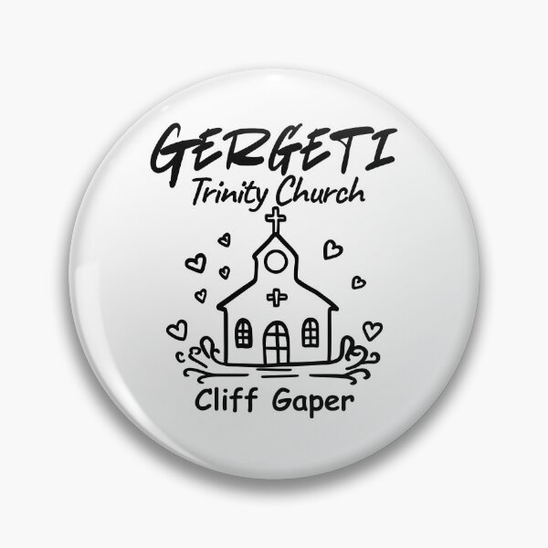 Item preview, Georgia : Gergeti trinity church cliff gaper designed and sold by Peerless-Prime.
