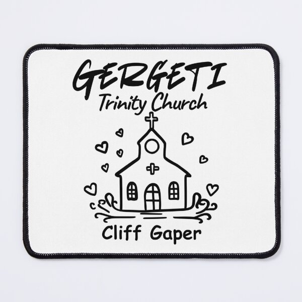 Item preview, Georgia : Gergeti trinity church cliff gaper designed and sold by Peerless-Prime.