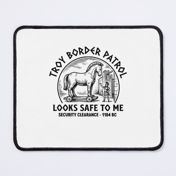 Item preview, Funny Trojan Horse Greek Mythology History Meme designed and sold by gunaone-design.
