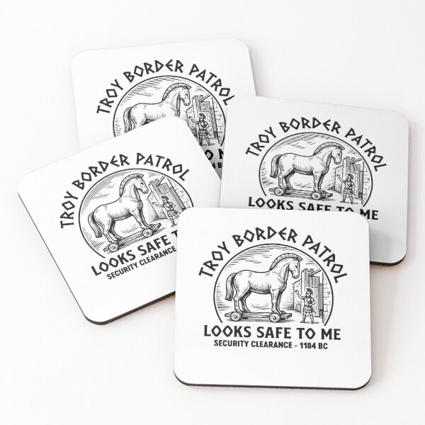 Item preview, Funny Trojan Horse Greek Mythology History Meme designed and sold by gunaone-design.