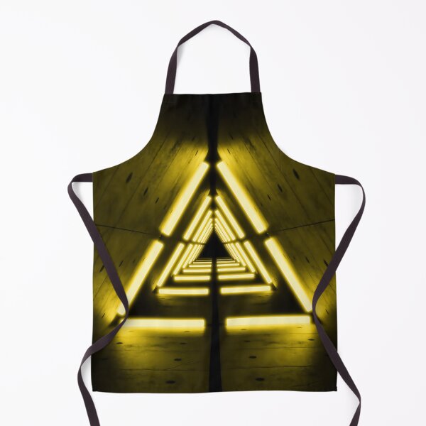 Item preview, Triangular Tunnel & Yellow Neon Lights designed and sold by Electric Shock!! Design.