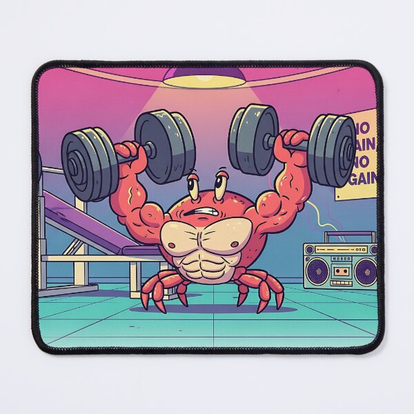 Item preview, Bodybuilder Crab Gym Workout designed and sold by Michaelragheb.