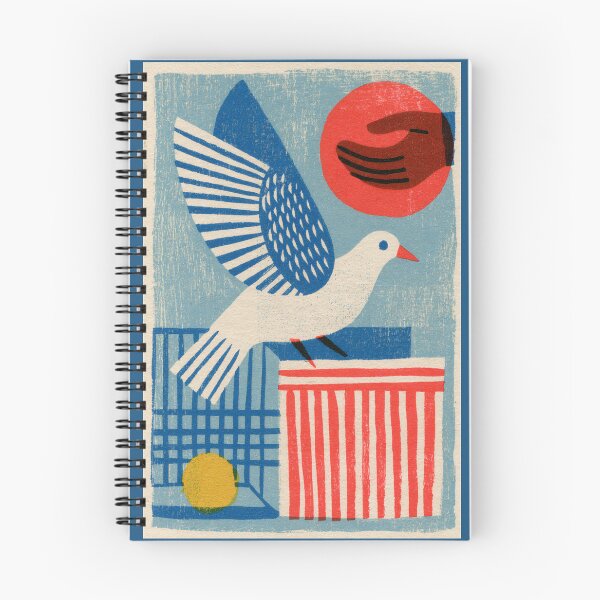 Item preview, Dove Escapes From Cage designed and sold by Sketch-Shack.