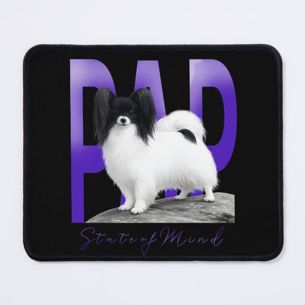 Item preview, PAP State of Mind | Elegant Papillon Dog Design designed and sold by PapillonArtStudio.