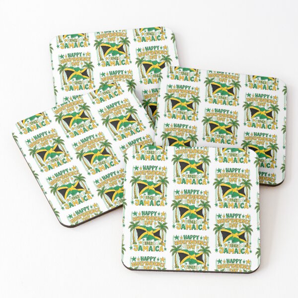 Item preview, Happy Jamaica Independence Day 1962 Jamaican Flag Caribbean Pride designed and sold by BoldThreadLab.