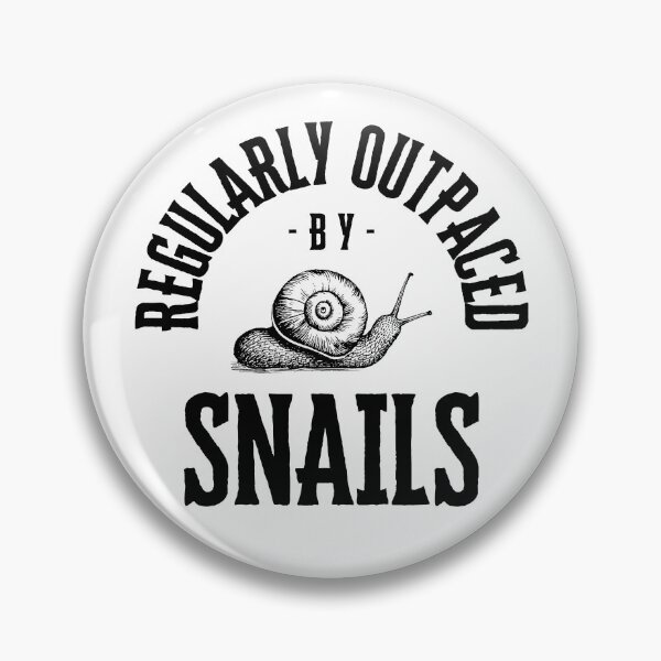 Item preview, Outpaced by snails - slow runners designed and sold by HeathWayPrints.