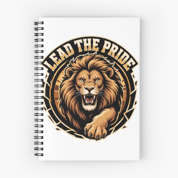 Item preview, Lead the Pack – Emblem of a Fierce Lion designed and sold by FusiTink.