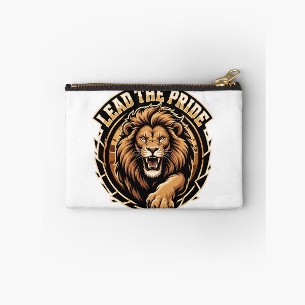 Item preview, Lead the Pack – Emblem of a Fierce Lion designed and sold by FusiTink.