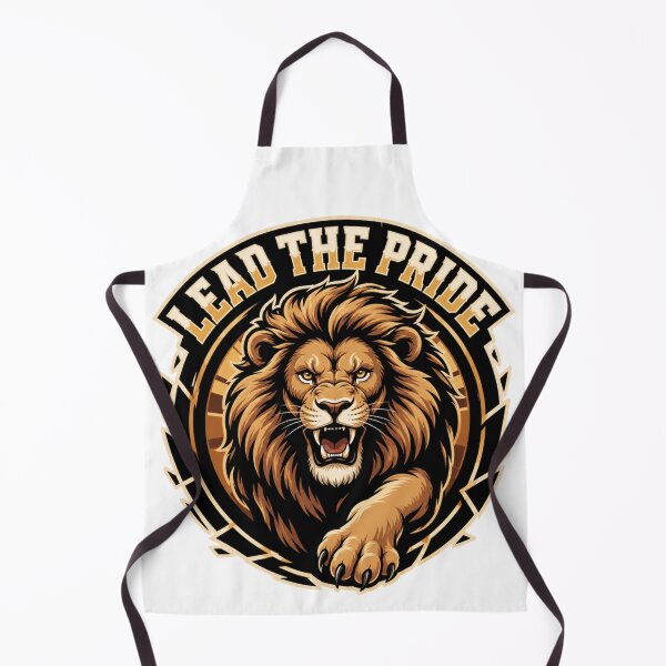 Item preview, Lead the Pack – Emblem of a Fierce Lion designed and sold by FusiTink.