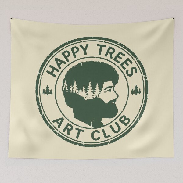 Item preview, Happy Trees Art Club - Vintage Forest designed and sold by Karamram Studio.