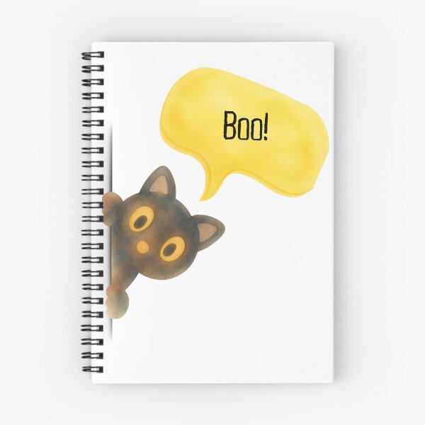 Item preview, Peeking Cat: Boo! designed and sold by SaSi-Creatives.