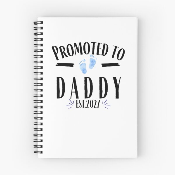 Item preview, Promoted To Daddy Est. 2027 Shirt | First Time Dad Pregnancy Announcement | New Dad Gift | Daddy To Be designed and sold by Pixiorra.
