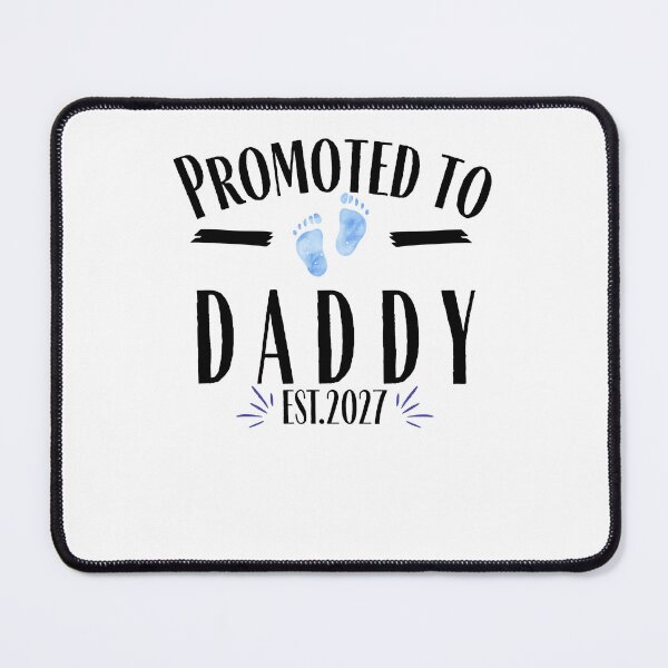 Item preview, Promoted To Daddy Est. 2027 Shirt | First Time Dad Pregnancy Announcement | New Dad Gift | Daddy To Be designed and sold by Pixiorra.