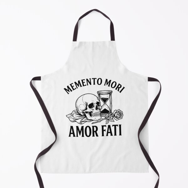 Item preview, Memento Mori Amor Fati Stoic Philosophy Skull designed and sold by gunaone-design.