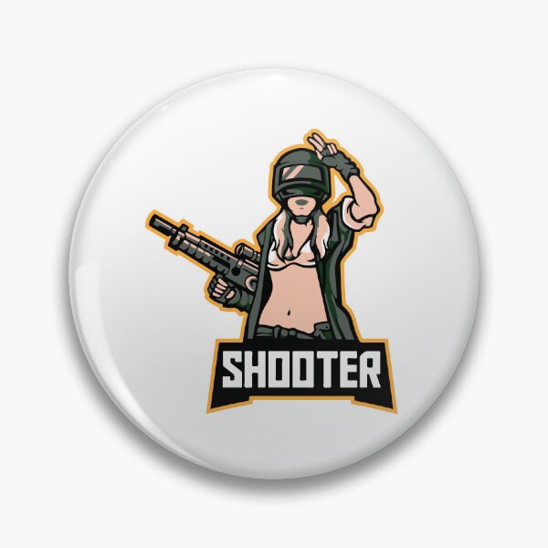 Item preview, Shooter Woman Logo | Female Sniper Gaming Esports Mascot Emblem designed and sold by LeoArt007.