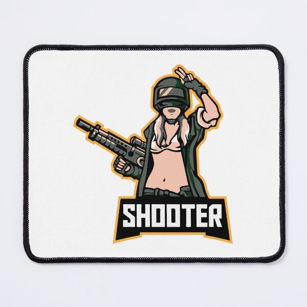 Item preview, Shooter Woman Logo | Female Sniper Gaming Esports Mascot Emblem designed and sold by LeoArt007.