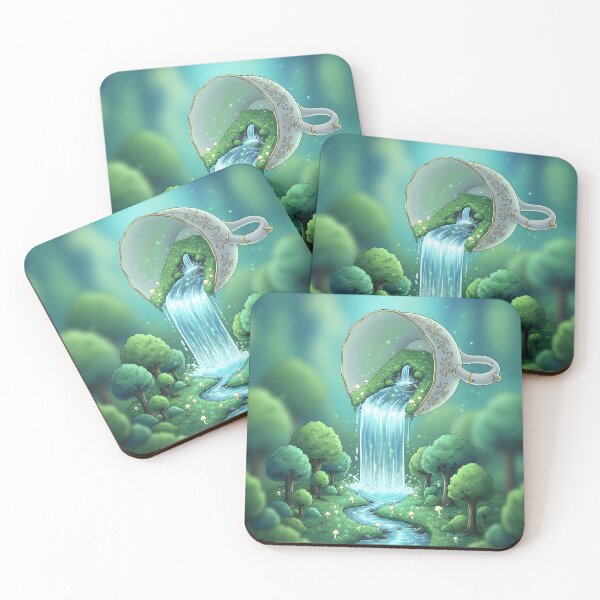 Item preview, Spilling Teacup Waterfall Forest designed and sold by Michaelragheb.