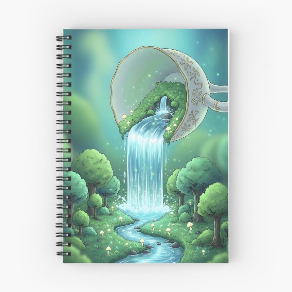 Item preview, Spilling Teacup Waterfall Forest designed and sold by Michaelragheb.
