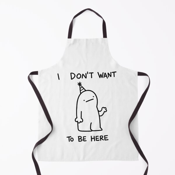 Item preview, I don't want to be here – Funny introvert design designed and sold by Mavriboy.