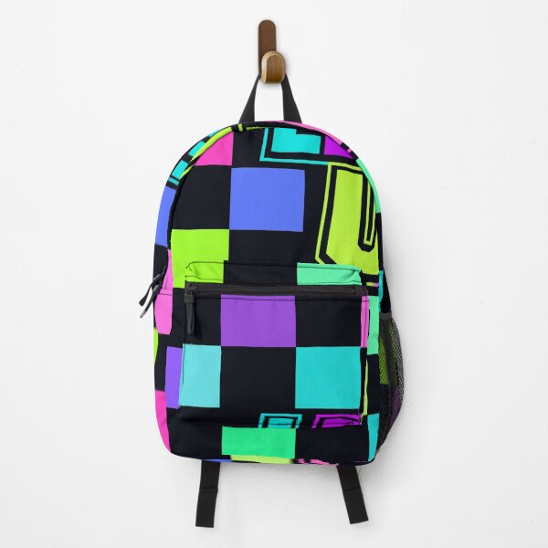 Item preview, LEVEL UP – Retro Neon Checkerboard designed and sold by Aimetoi.