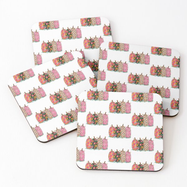 Item preview, Colorful Pattern Pumpkins Fall Autumn Harvest Cute Floral Leopard Polka Dot Pumpkin designed and sold by BoldThreadLab.