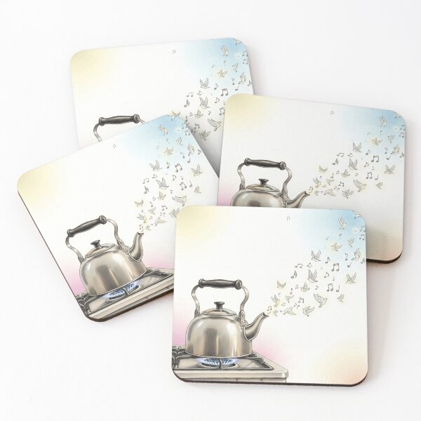 Item preview, Whistling Tea Kettle Dove Notes designed and sold by Michaelragheb.