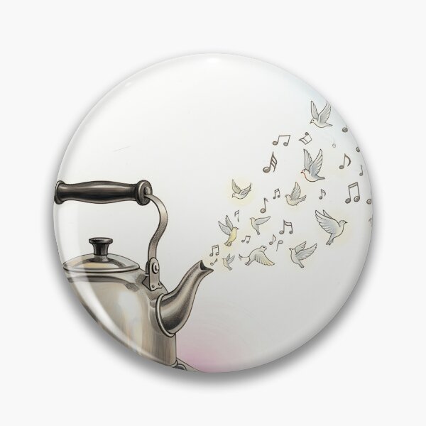 Item preview, Whistling Tea Kettle Dove Notes designed and sold by Michaelragheb.