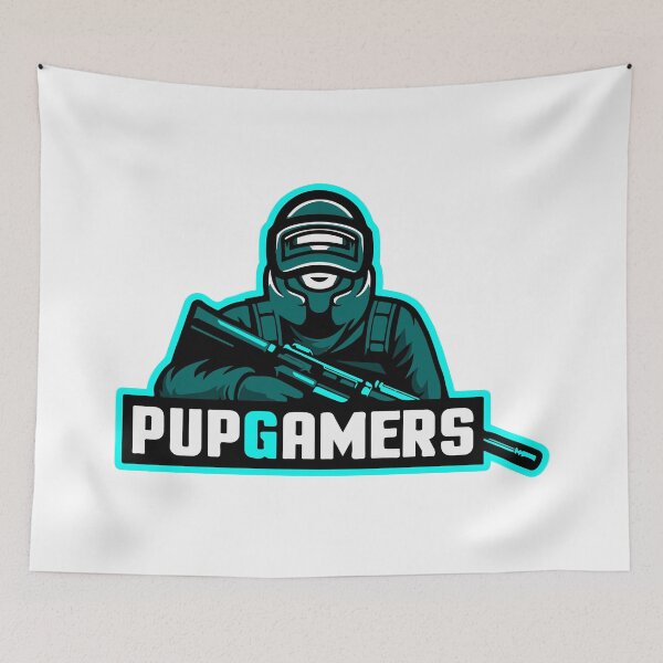 Item preview, PUP Gamer Shooter Logo | Tactical Gaming Esports Mascot Emblem designed and sold by LeoArt007.