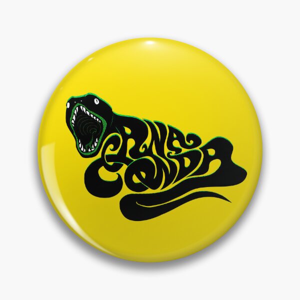 Artikelvorschau, Anaconda 60s 70s psychedelic Typo snake human made entworfen und verkauft von Luzi Illustrella.