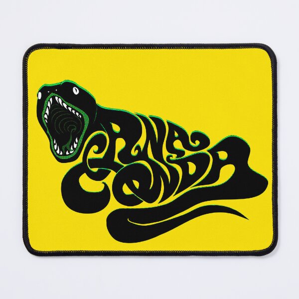 Item preview, Anaconda 60s 70s psychedelic Typo snake human made designed and sold by Luzi Illustrella.