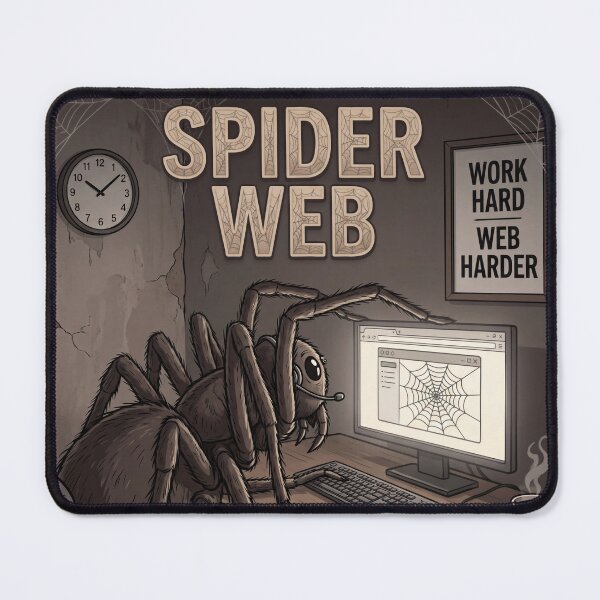 Item preview, Spider Web – Funny Coding Spider Working Online 2 designed and sold by WordPlayStudio.