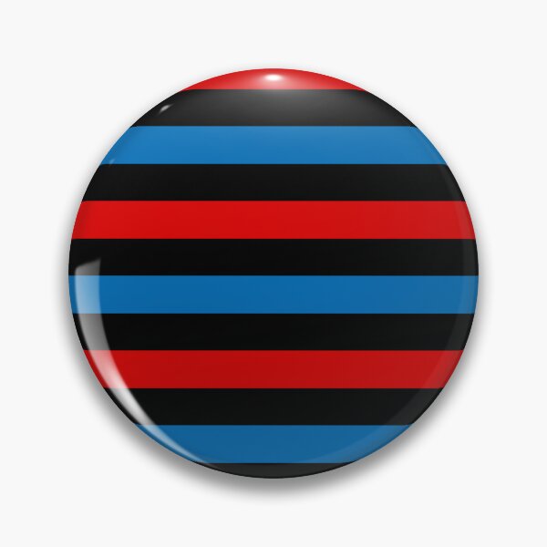 Item preview, Red And Blue Stripes Design Black  designed and sold by PatternTitan.