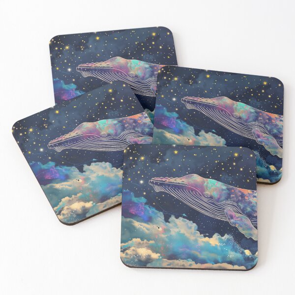 Item preview, Whale Flying Above the Clouds designed and sold by Soft Oddity.