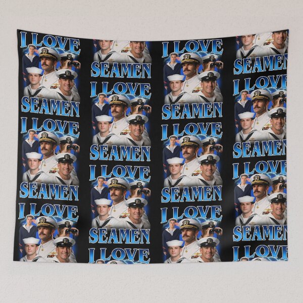 Item preview, I Love Seamen Funny Navy Sailor Military Bootleg Humor designed and sold by PixlCrypt.