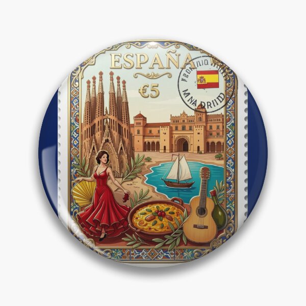Item preview, Spain Travel Souvenir designed and sold by rnmdigital.