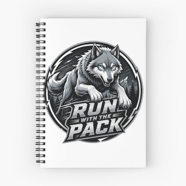 Item preview, Run with the Pack – Wolf Emblem designed and sold by FusiTink.