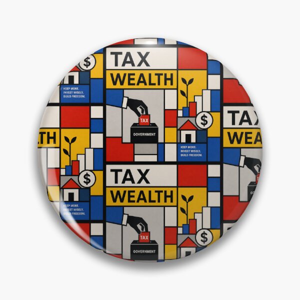 Item preview, Tax Weath | Mondrian designed and sold by SnafflesShop.