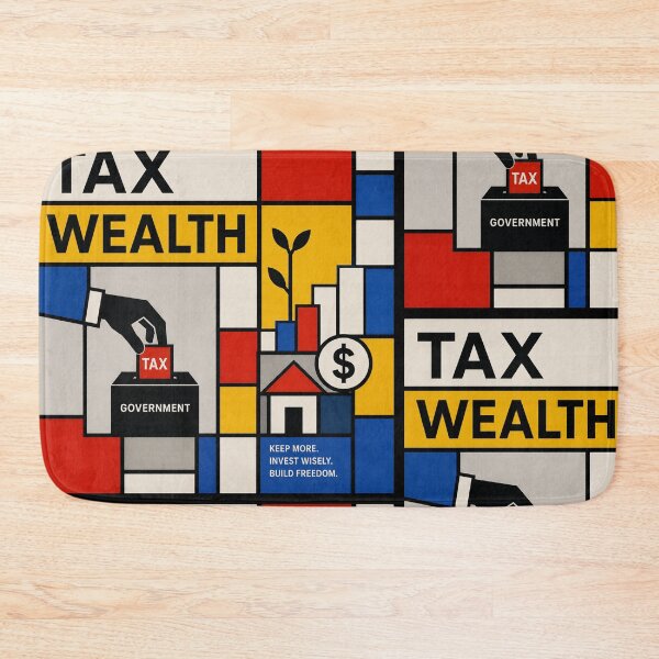 Item preview, Tax Weath | Mondrian designed and sold by SnafflesShop.