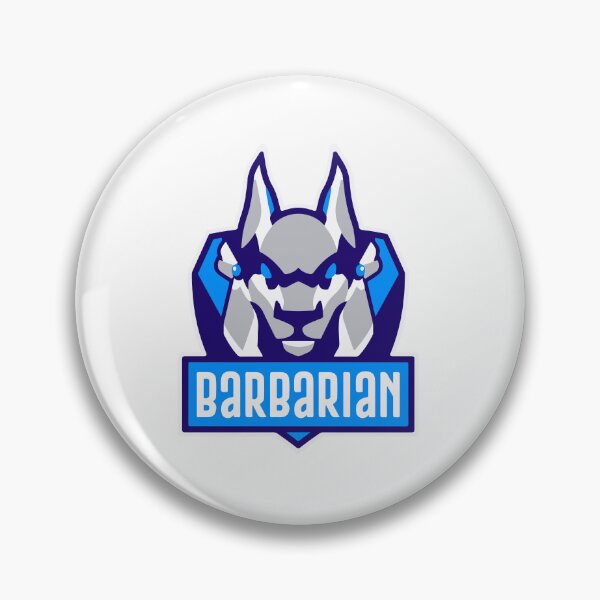 Item preview, Barbarian Animal Face Logo | Savage Beast Gaming Esports Mascot Emblem designed and sold by LeoArt007.