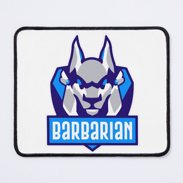 Item preview, Barbarian Animal Face Logo | Savage Beast Gaming Esports Mascot Emblem designed and sold by LeoArt007.
